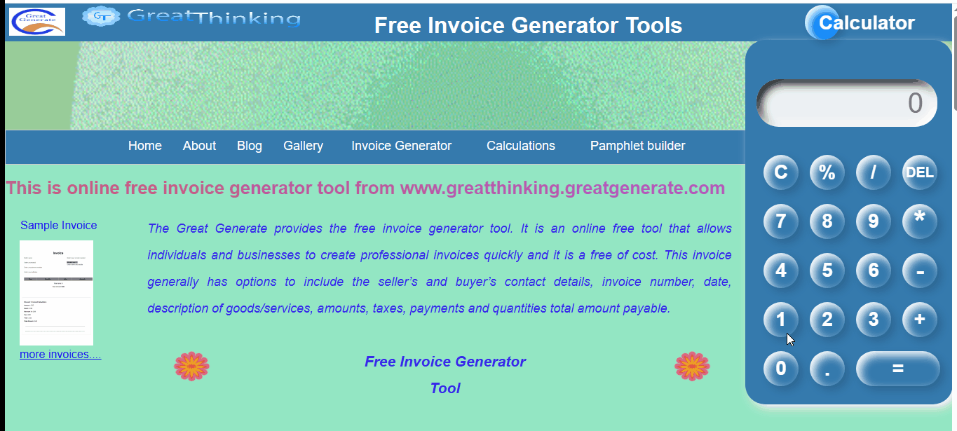 Invoice Generator